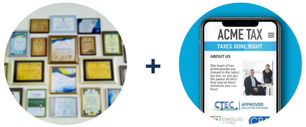 certificates+web Tax expertise plus web
