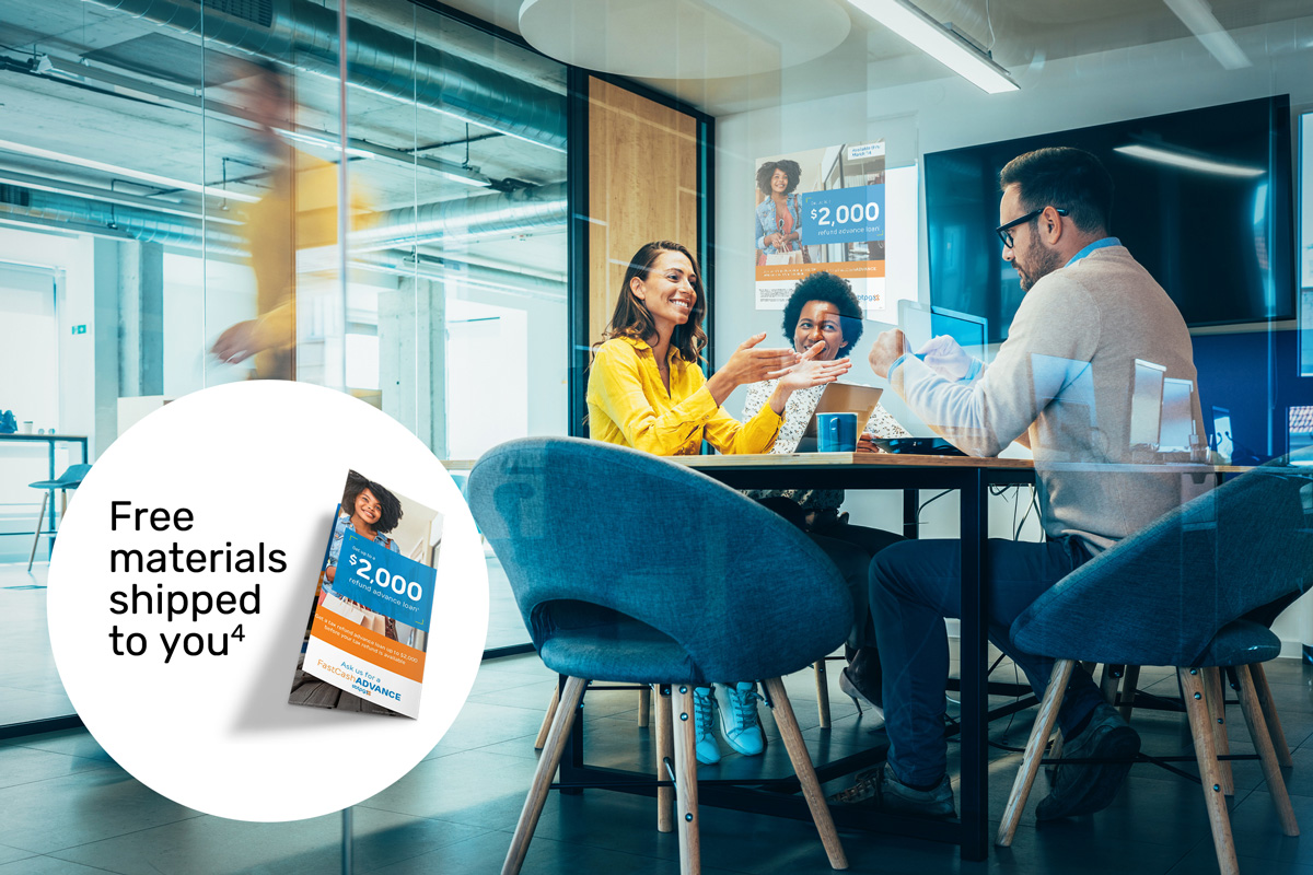 Free-2K-materials Fast Cash Advance to grow your tax practice
