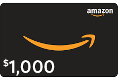 $1000-Amazon-gift-card $1,000 Amazon gift card