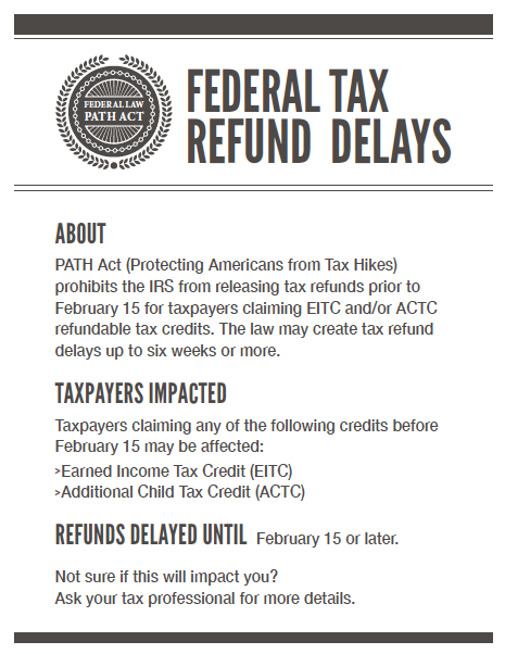 PATH Act Flyer PATH Act Flyer