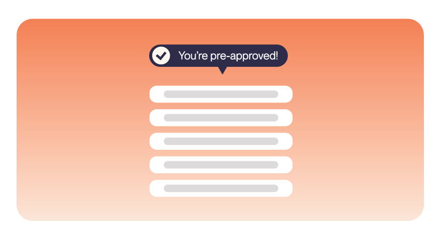 pre-approved Get pre-approved