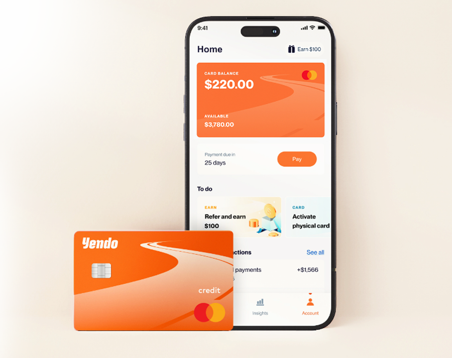 Yendo-card+app Yendo mobile app and card